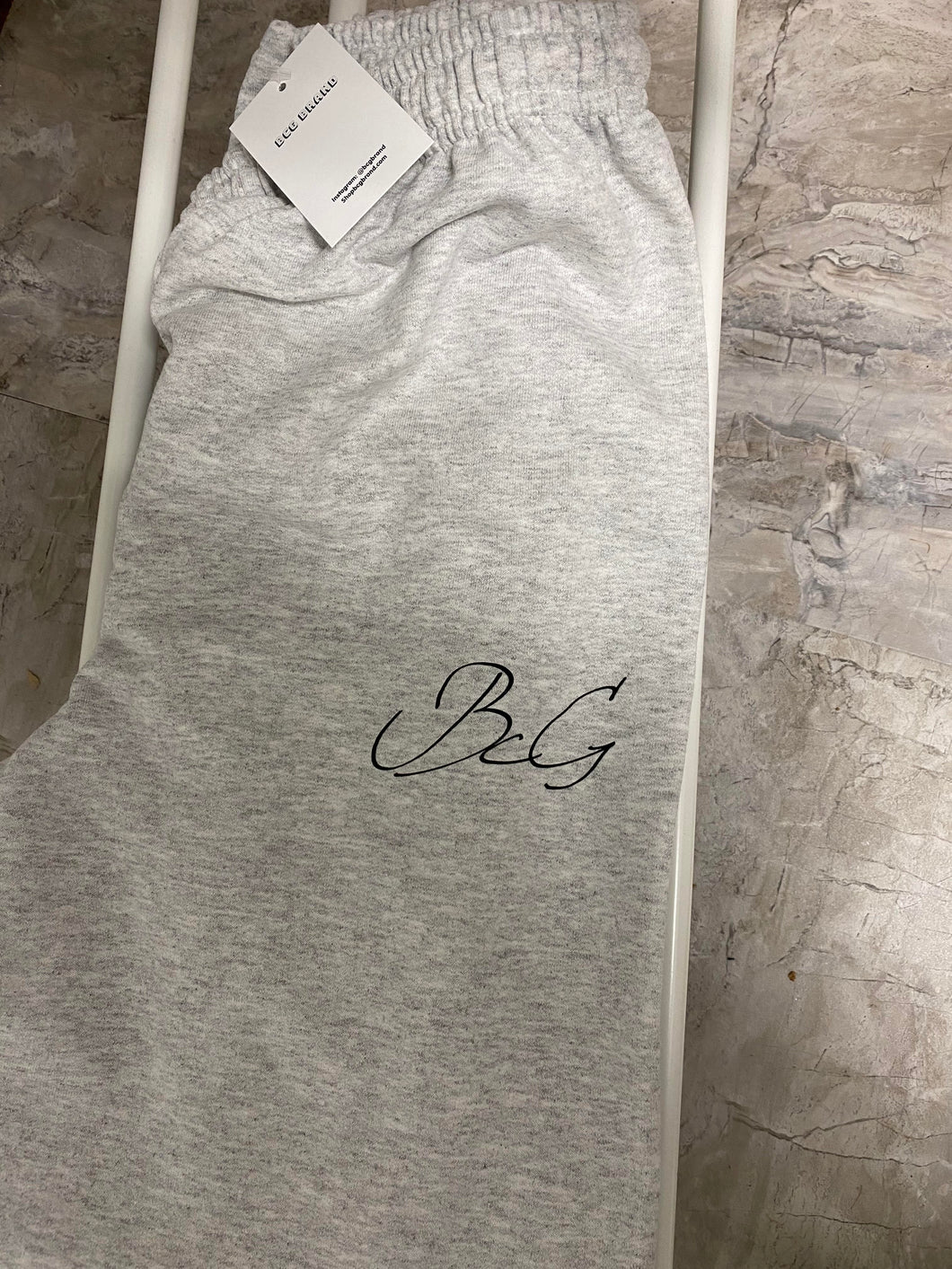 BcG. Grey Scribble Sweatpants