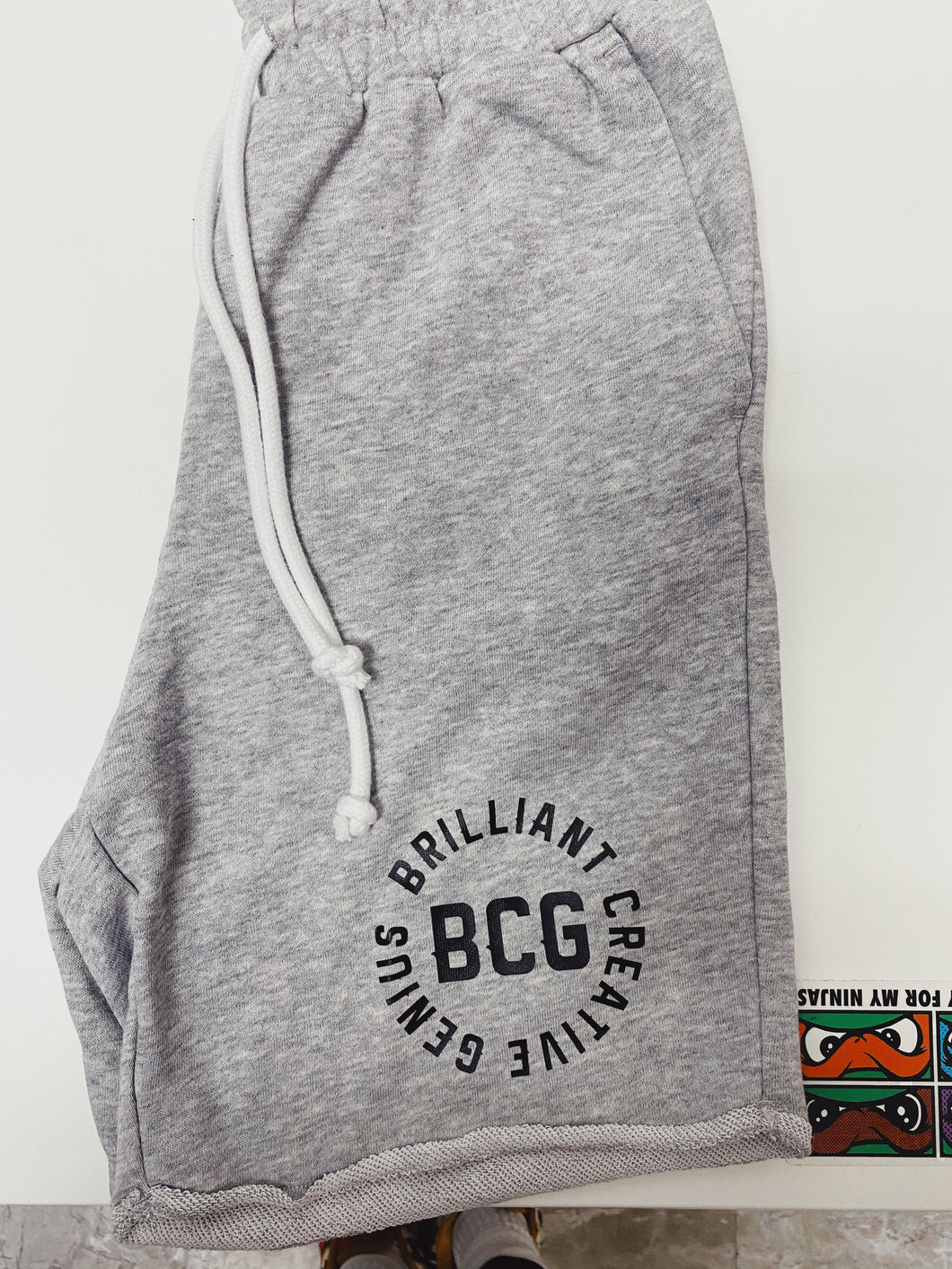 BcG. Grey Carousel Shorts